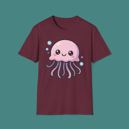 Cartoon Cute Jellyfish Unisex T-Shirt