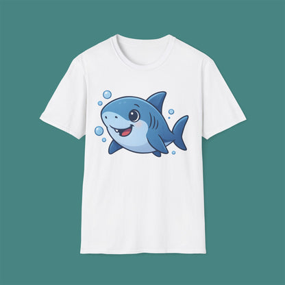 Cartoon Cute Shark Unisex T-Shirt