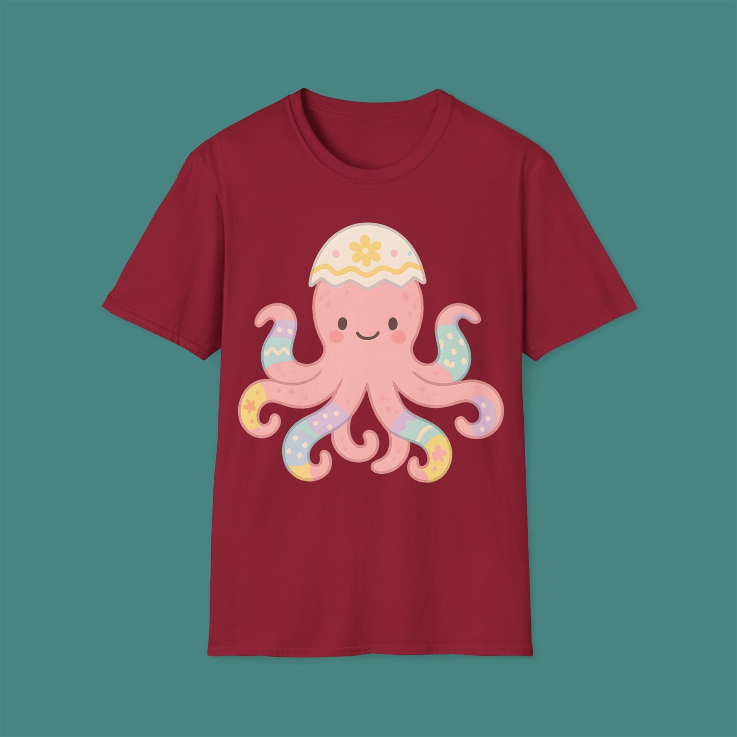 Easter Octopus Unisex T-Shirt