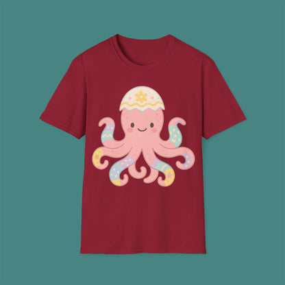 Easter Octopus Unisex T-Shirt
