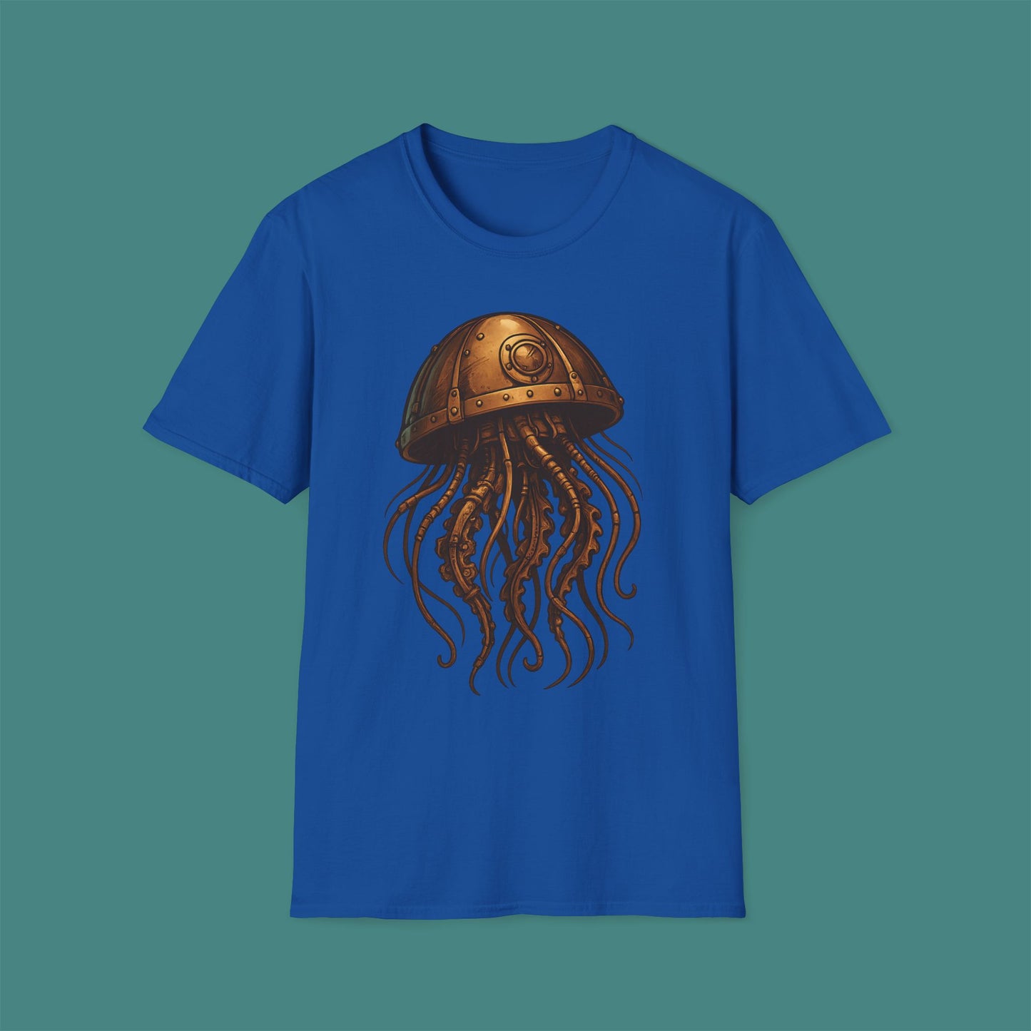 Steampunk Mechanical Jellyfish Unisex T-Shirt