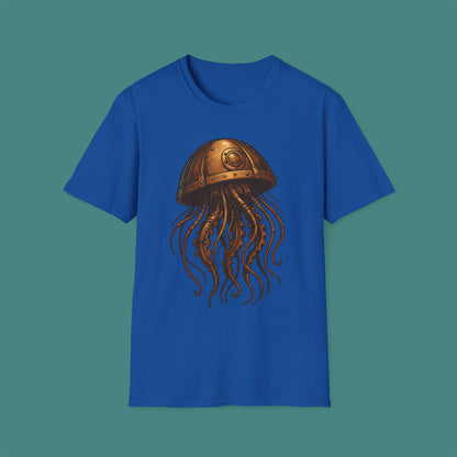 Steampunk Mechanical Jellyfish Unisex T-Shirt