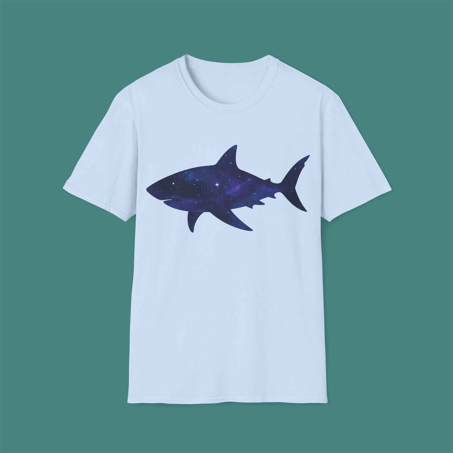 Cosmic Galaxy Shark Unisex T-Shirt