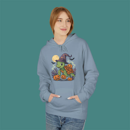 Halloween Turtle Fleece Unisex Hoodie