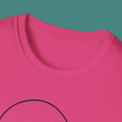 Minimalist Line Art Jellyfish Unisex T-Shirt