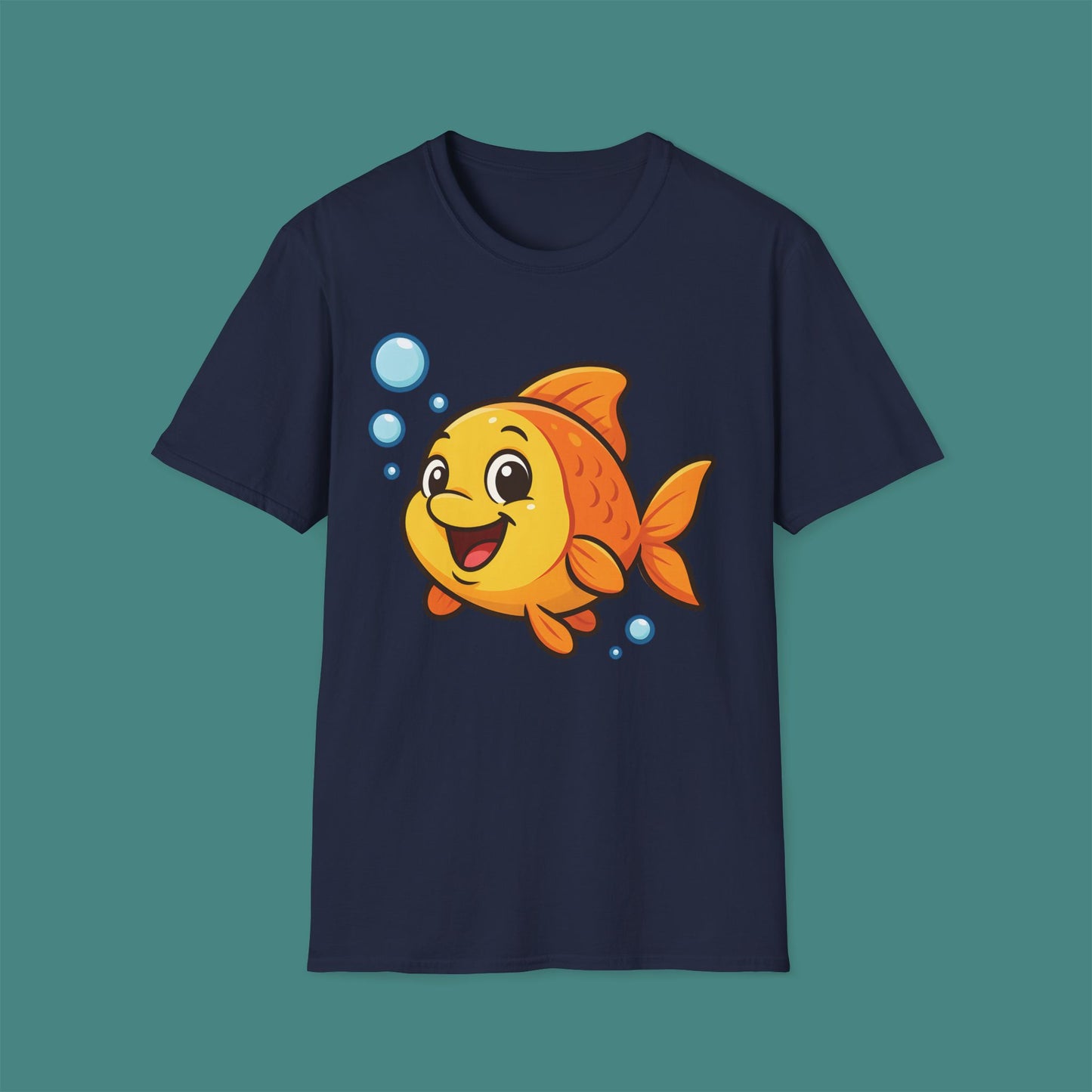 Cartoon Cute Fish Unisex T-Shirt