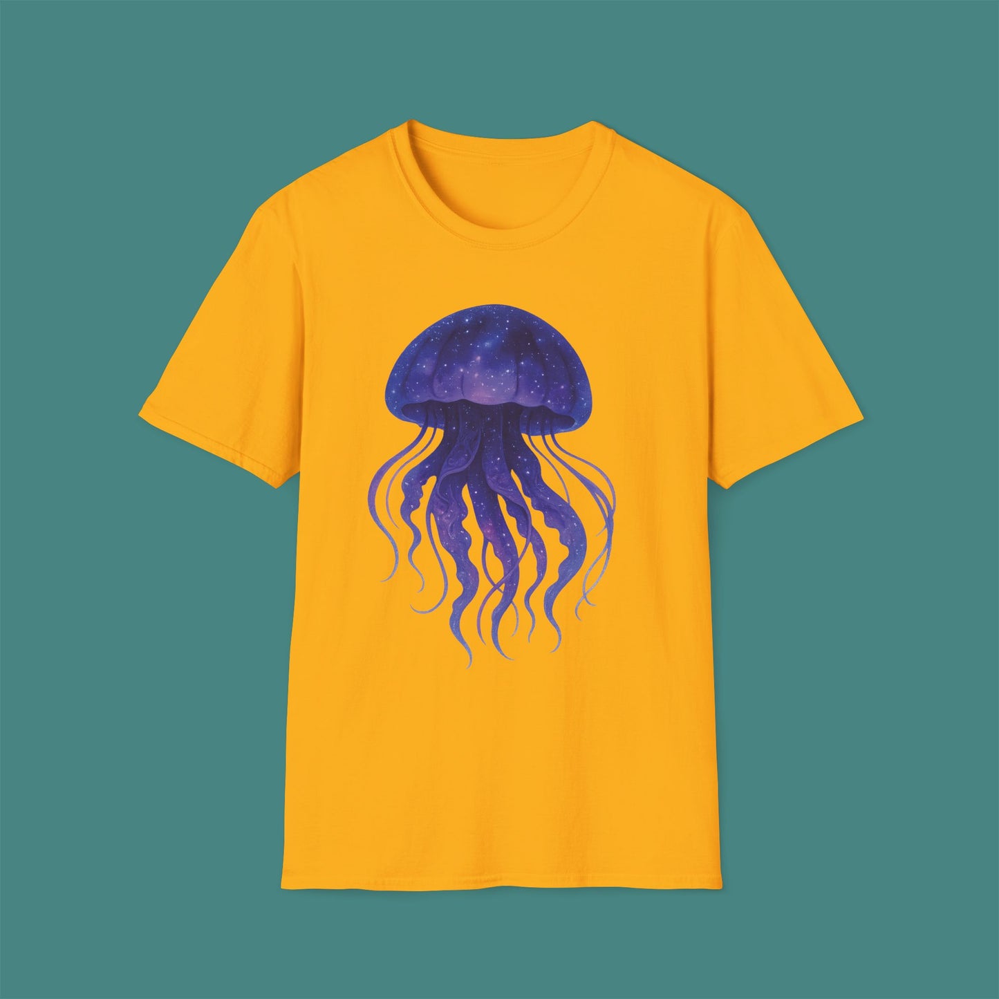 Cosmic Galaxy Jellyfish Unisex T-Shirt