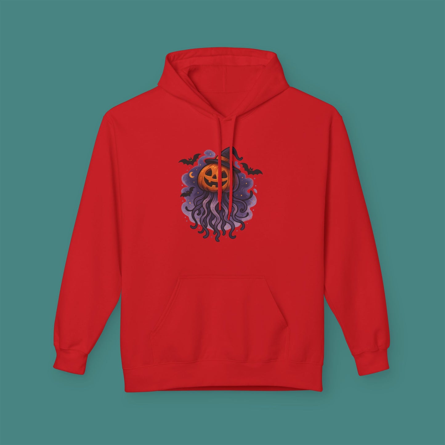 Halloween Jellyfish Fleece Unisex Hoodie