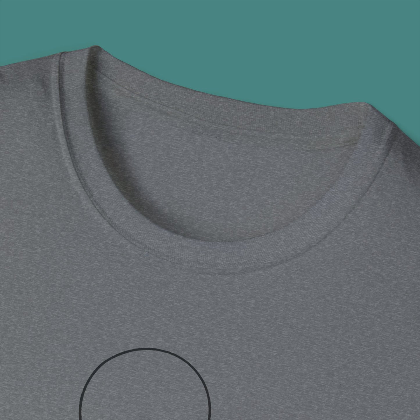 Minimalist Line Art Octopus Unisex T-Shirt
