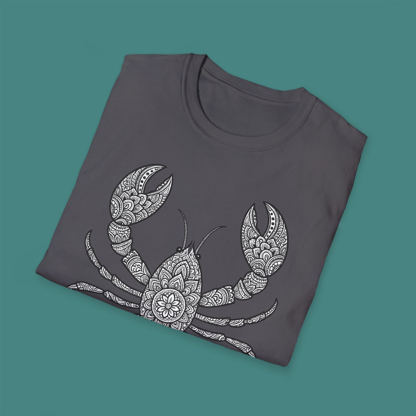 Intricate Mandala Lobster Unisex T-Shirt