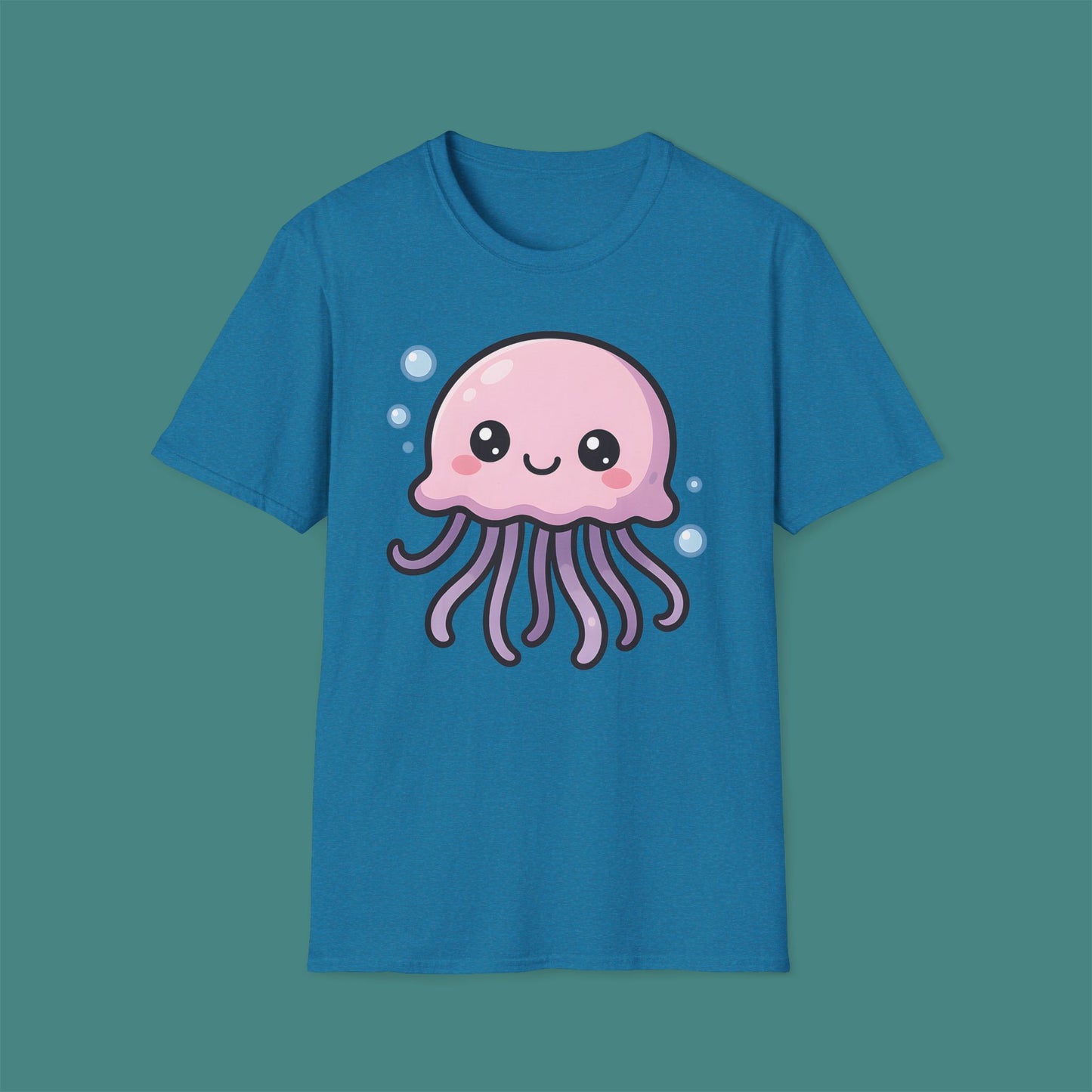 Cartoon Cute Jellyfish Unisex T-Shirt