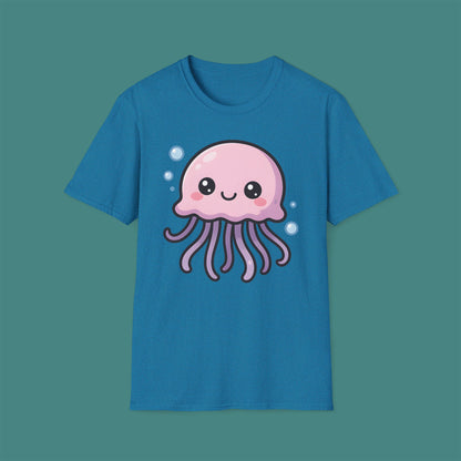 Cartoon Cute Jellyfish Unisex T-Shirt