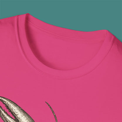 Vintage Etching Lobster Unisex T-Shirt