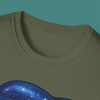 Cosmic Galaxy Dolphin Unisex T-Shirt