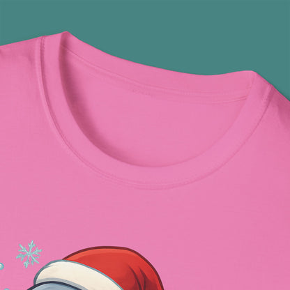 Christmas Dolphin Unisex T-Shirt