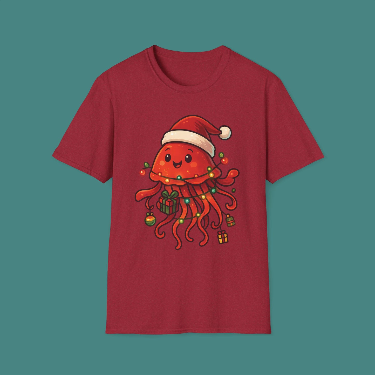 Christmas Jellyfish Unisex T-Shirt