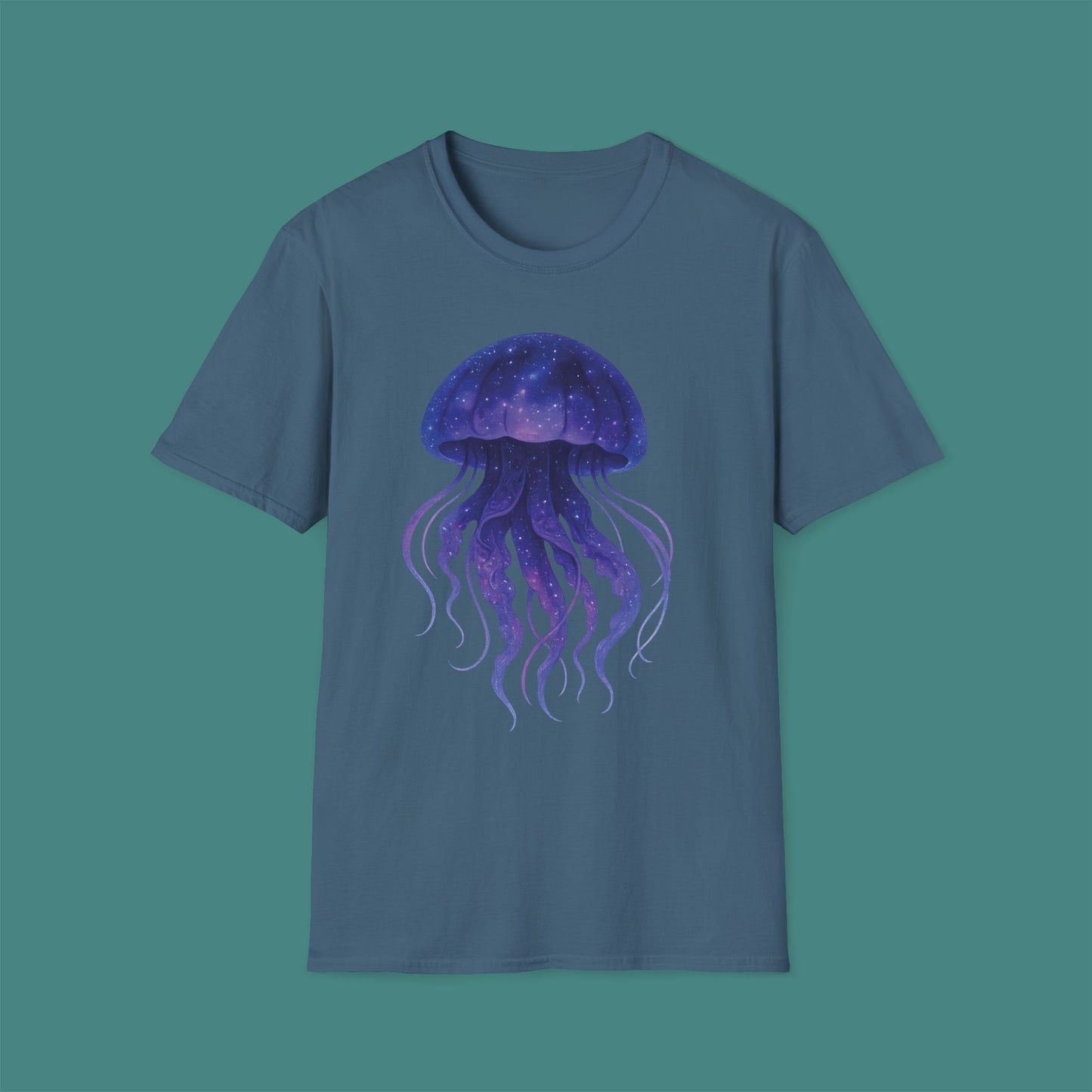 Cosmic Galaxy Jellyfish Unisex T-Shirt