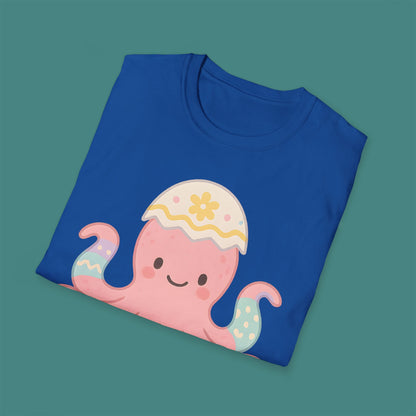 Easter Octopus Unisex T-Shirt