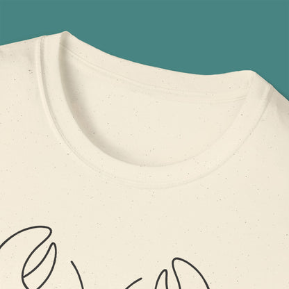 Minimalist Line Art Lobster Unisex T-Shirt