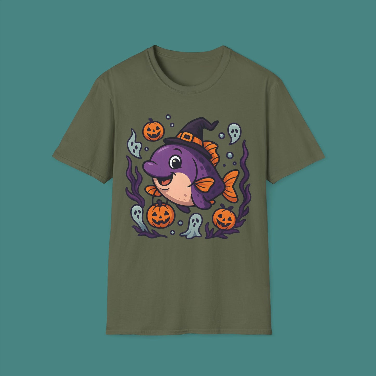 Halloween Fish Unisex T-Shirt