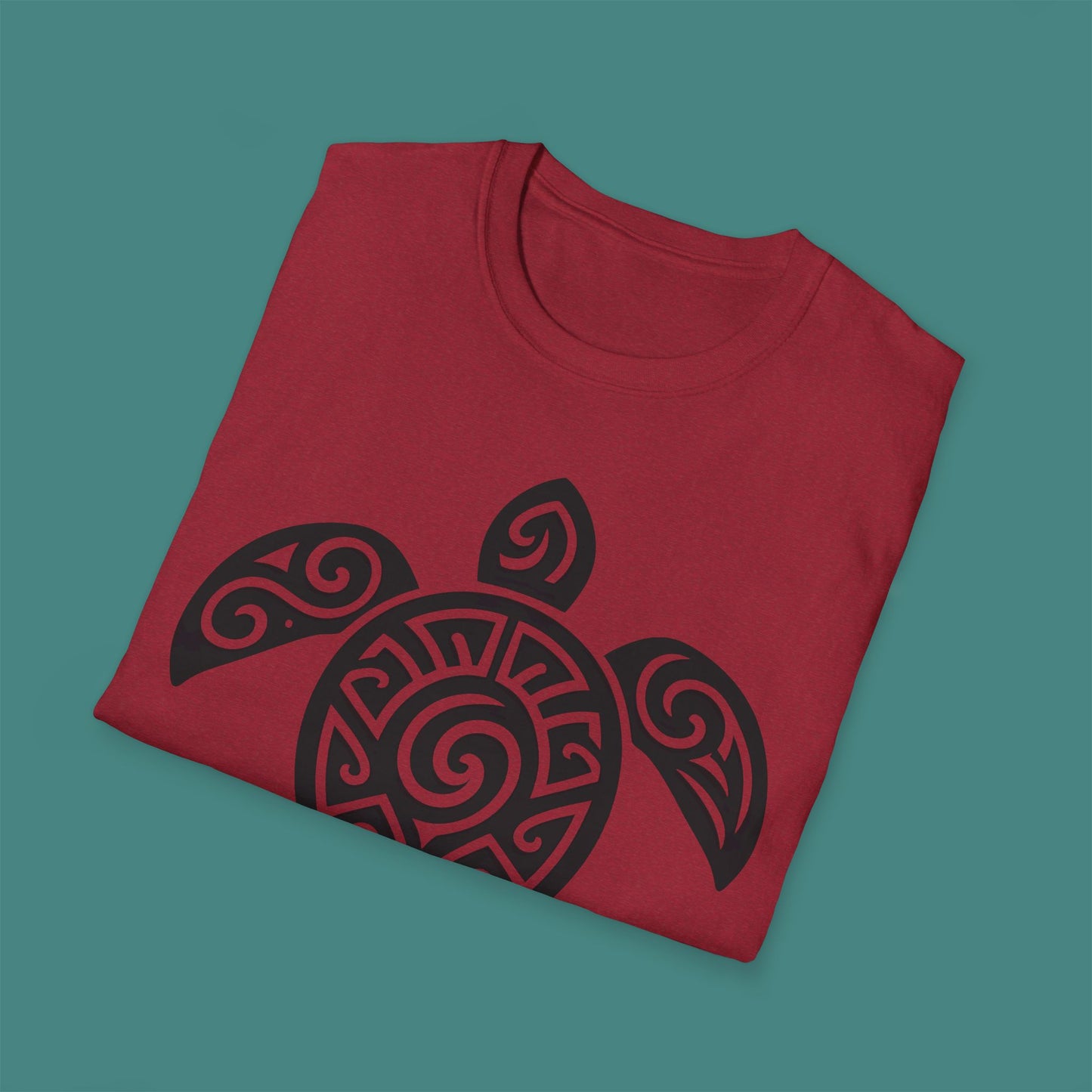 Tribal Tattoo Turtle Unisex T-Shirt