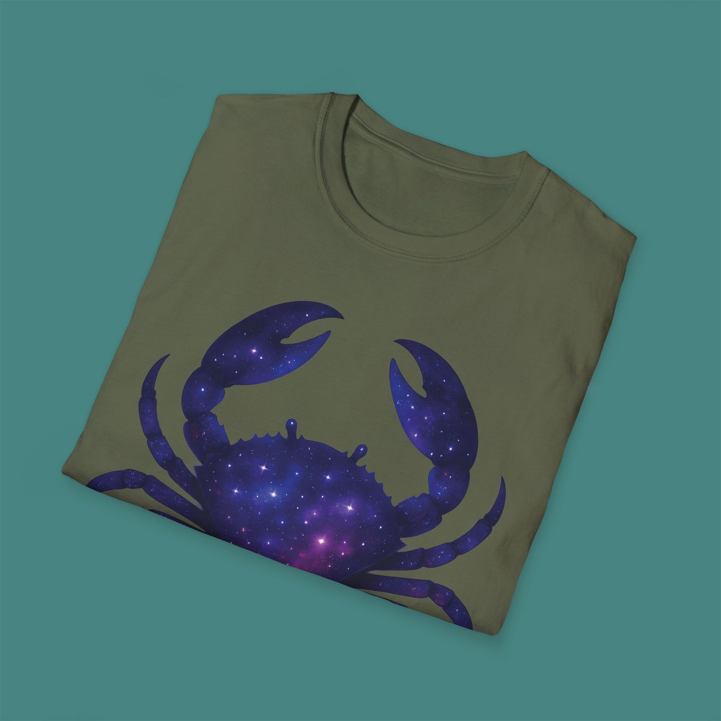 Cosmic Galaxy Crab Unisex T-Shirt