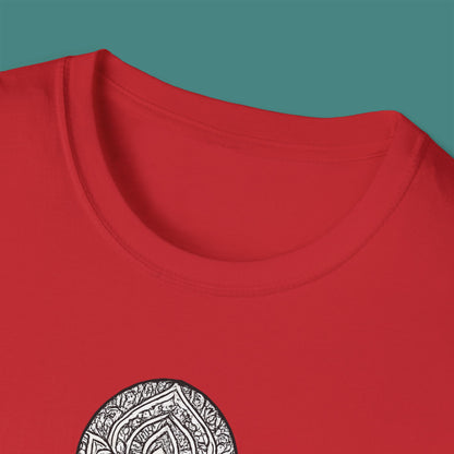 Intricate Mandala Octopus Unisex T-Shirt