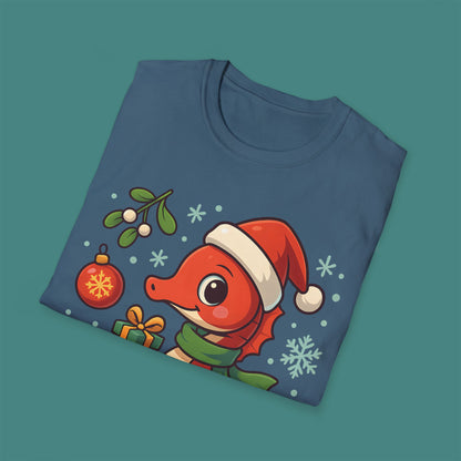 Christmas Seahorse Unisex T-Shirt