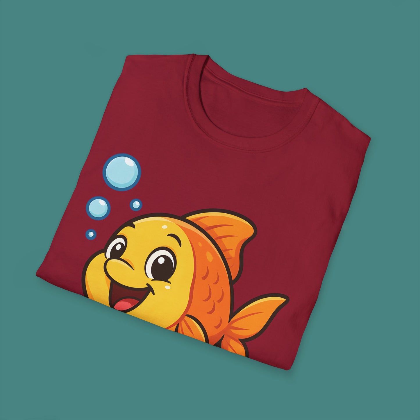 Cartoon Cute Fish Unisex T-Shirt