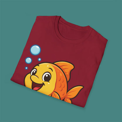 Cartoon Cute Fish Unisex T-Shirt