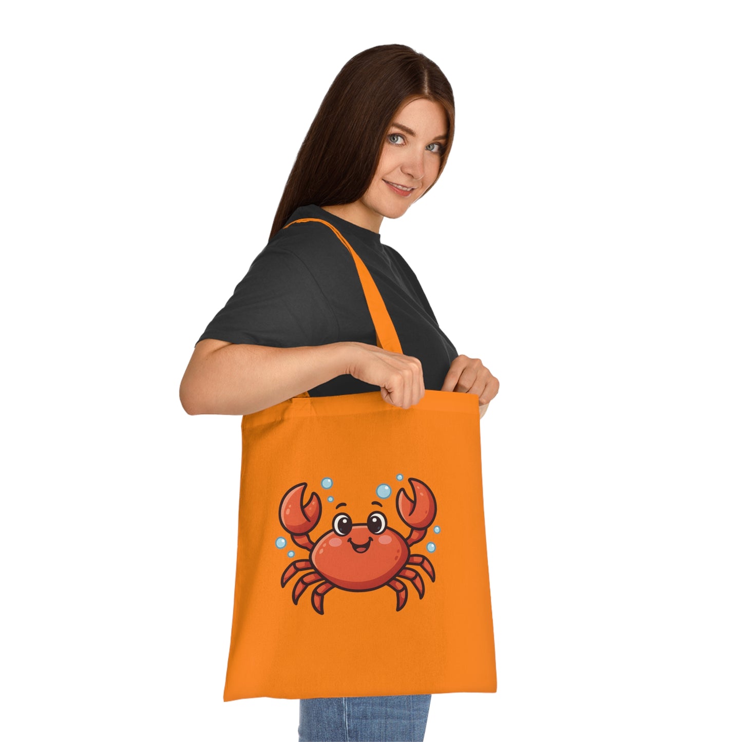 Cartoon Cute Crab Tote Bag