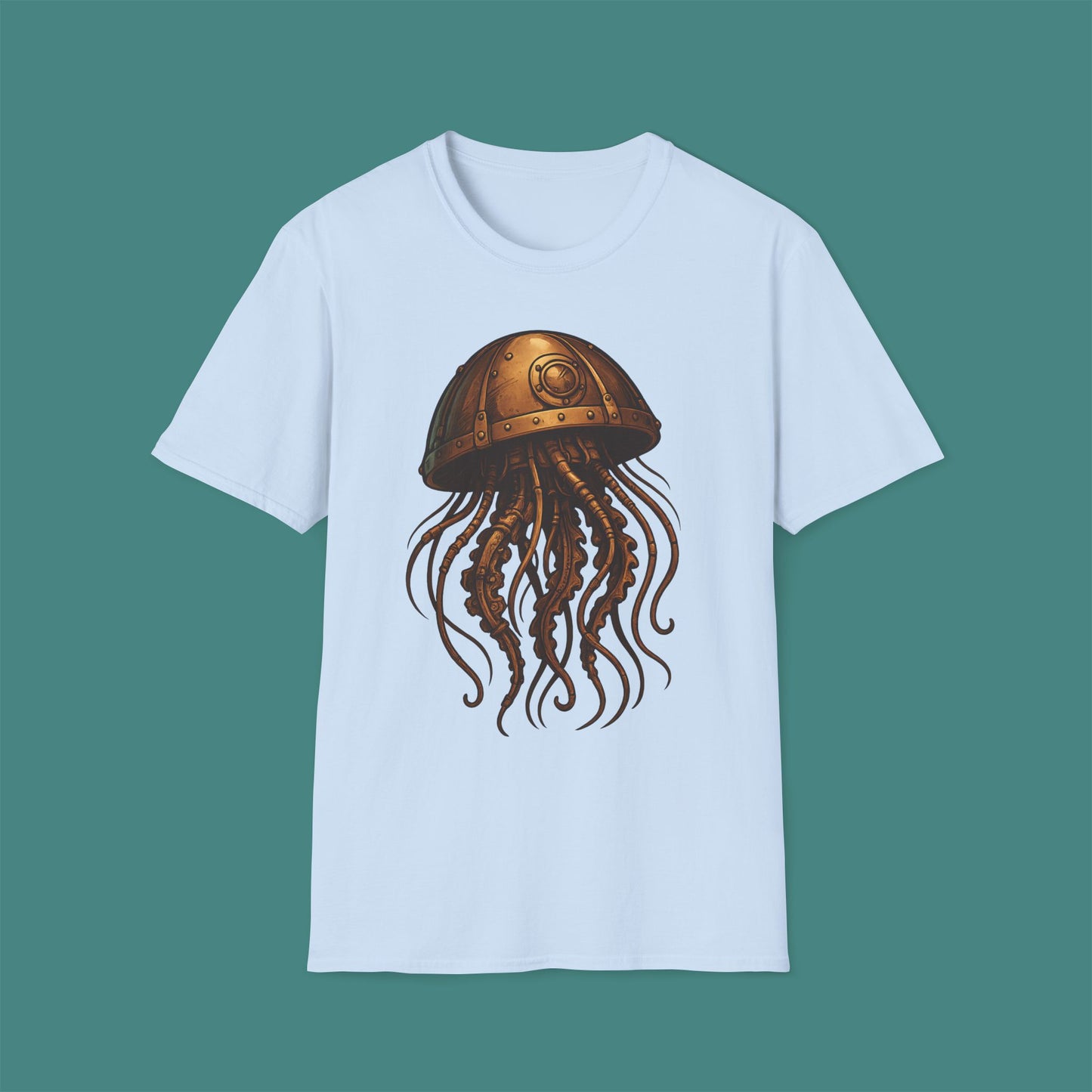 Steampunk Mechanical Jellyfish Unisex T-Shirt