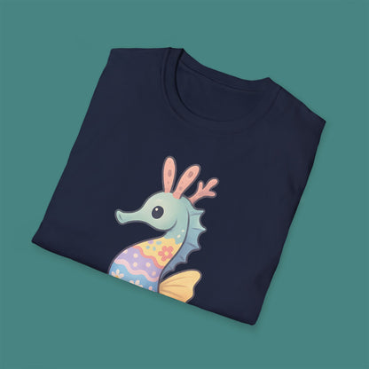 Easter Seahorse Unisex T-Shirt