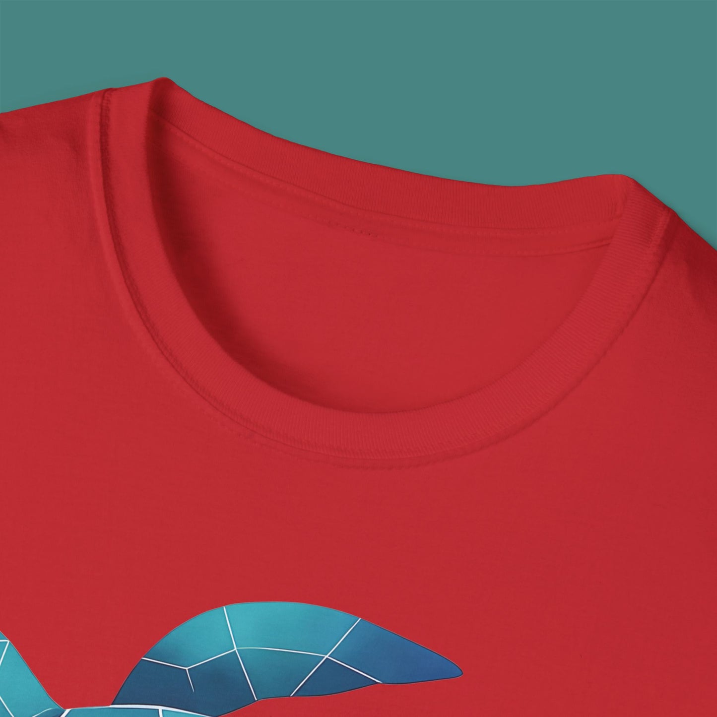Geometric Polygon Turtle Unisex T-Shirt