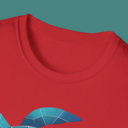 Geometric Polygon Turtle Unisex T-Shirt