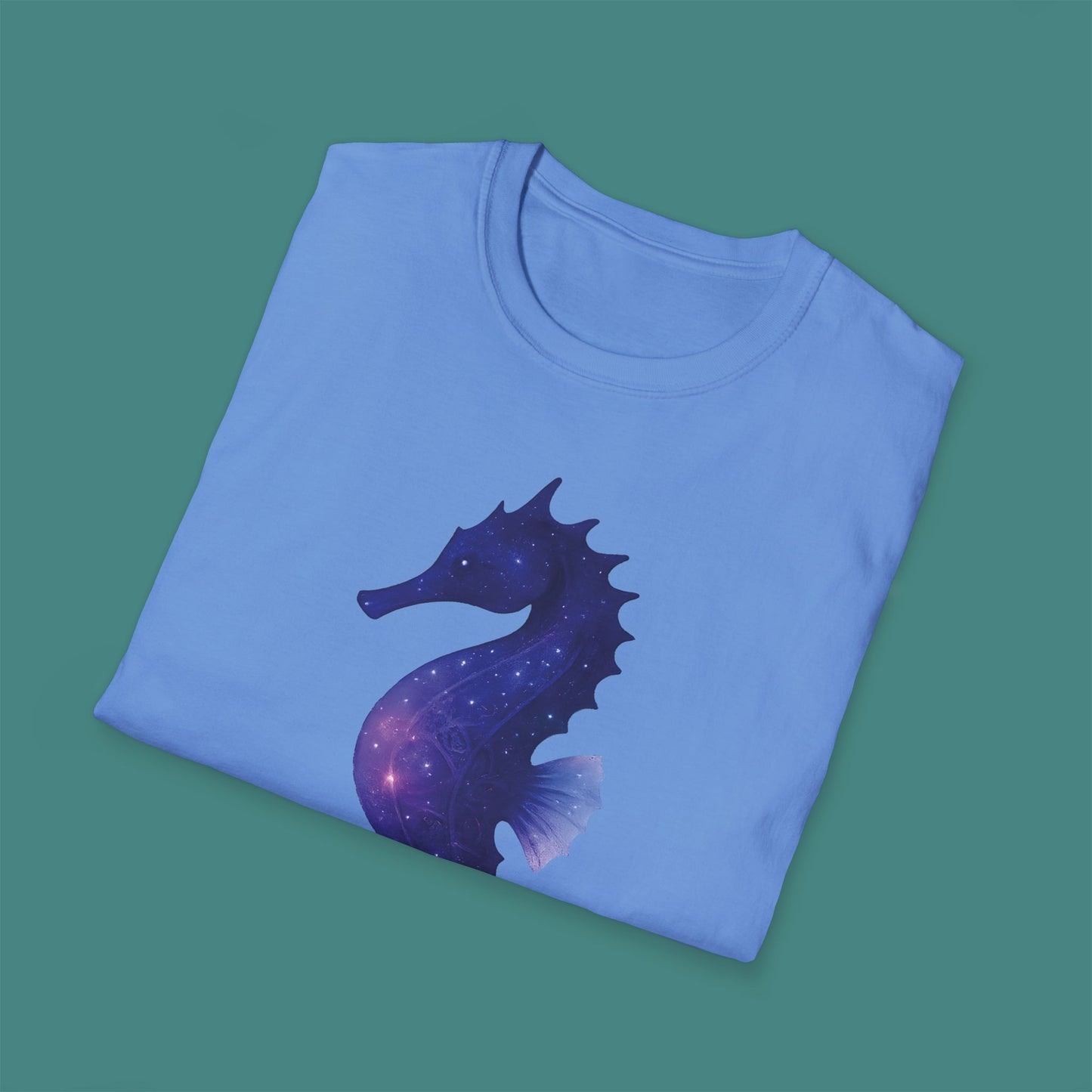Cosmic Galaxy Seahorse Unisex T-Shirt