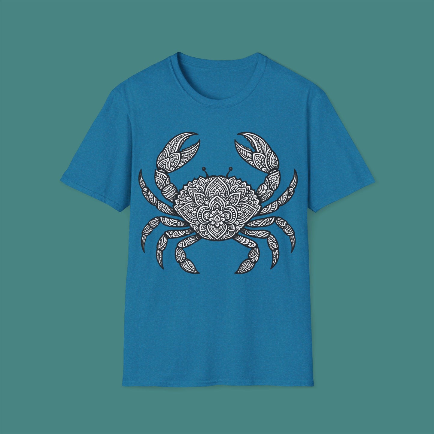 Intricate Mandala Crab Unisex T-Shirt