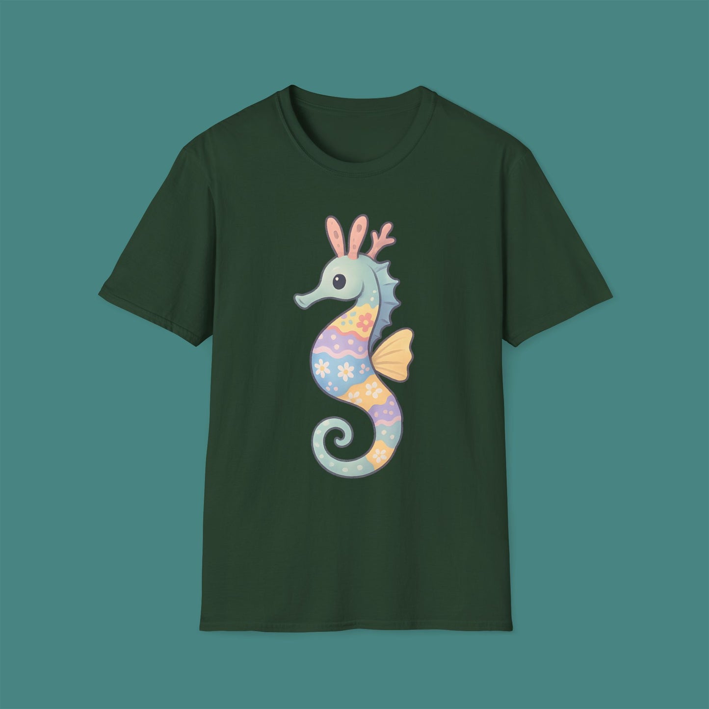 Easter Seahorse Unisex T-Shirt