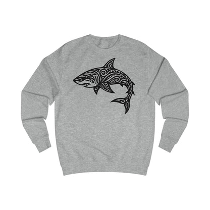 Tribal Tattoo Shark Unisex Sweatshirt