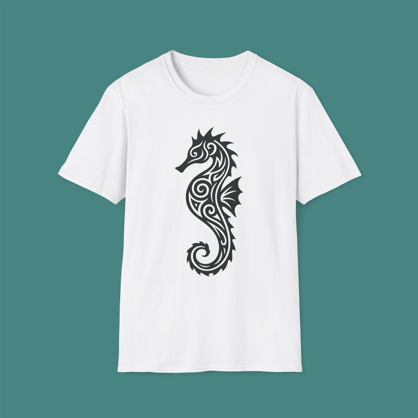 Tribal Tattoo Seahorse Unisex T-Shirt