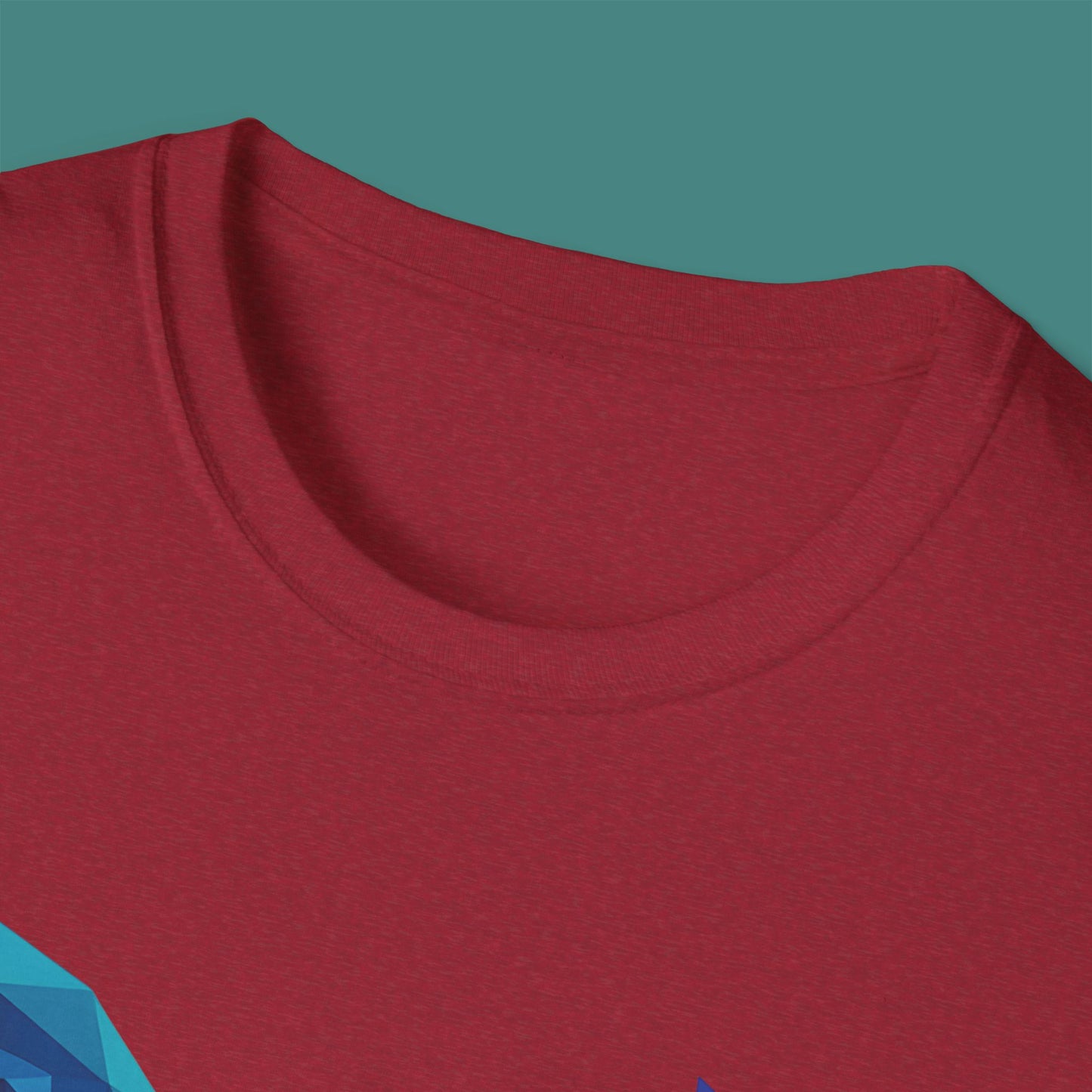 Geometric Polygon Whale Unisex T-Shirt