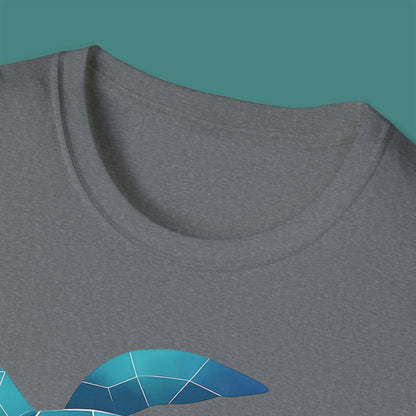 Geometric Polygon Turtle Unisex T-Shirt