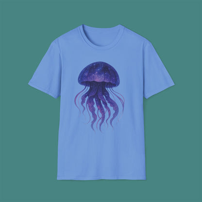 Cosmic Galaxy Jellyfish Unisex T-Shirt