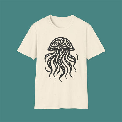 Tribal Tattoo Jellyfish Unisex T-Shirt
