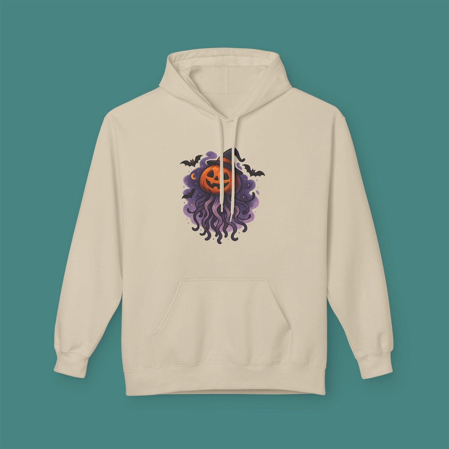 Halloween Jellyfish Fleece Unisex Hoodie