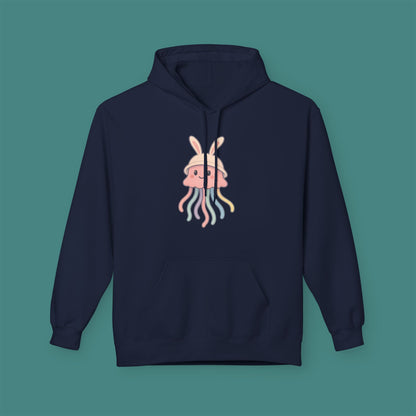 Easter Jellyfish Fleece Unisex Hoodie