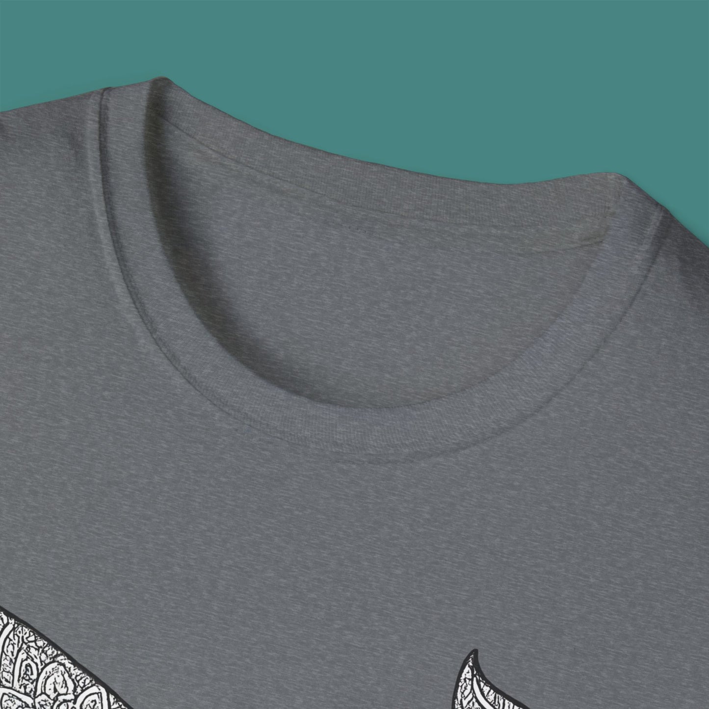 Intricate Mandala Whale Unisex T-Shirt