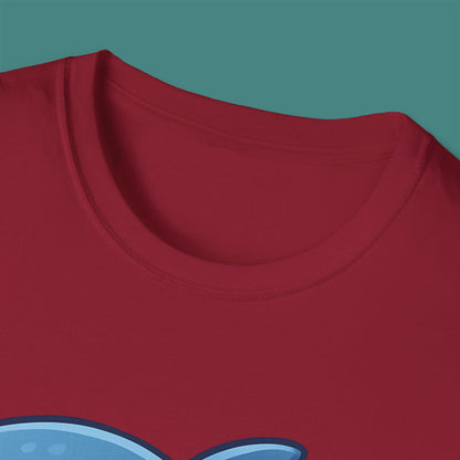Cartoon Cute Shark Unisex T-Shirt