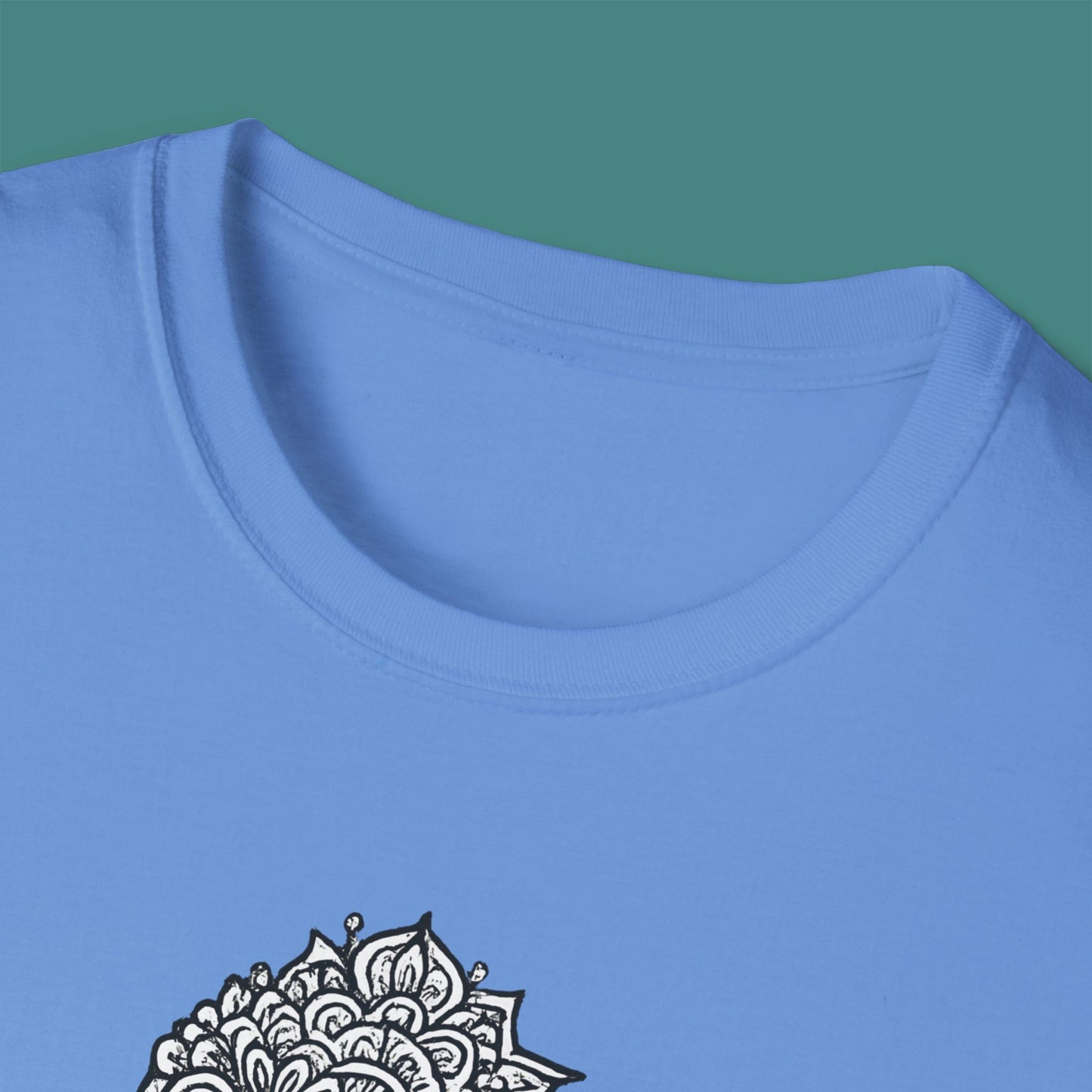 Intricate Mandala Seahorse Unisex T-Shirt