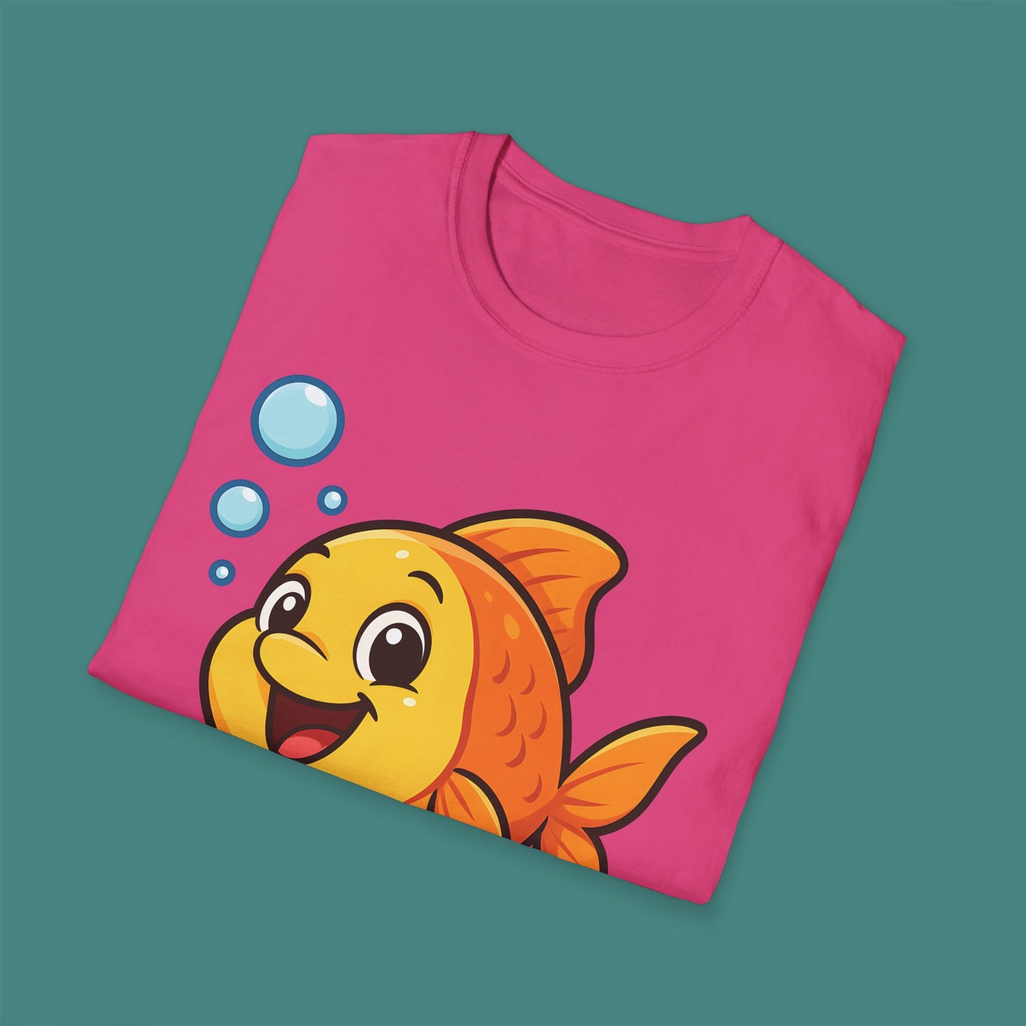 Cartoon Cute Fish Unisex T-Shirt